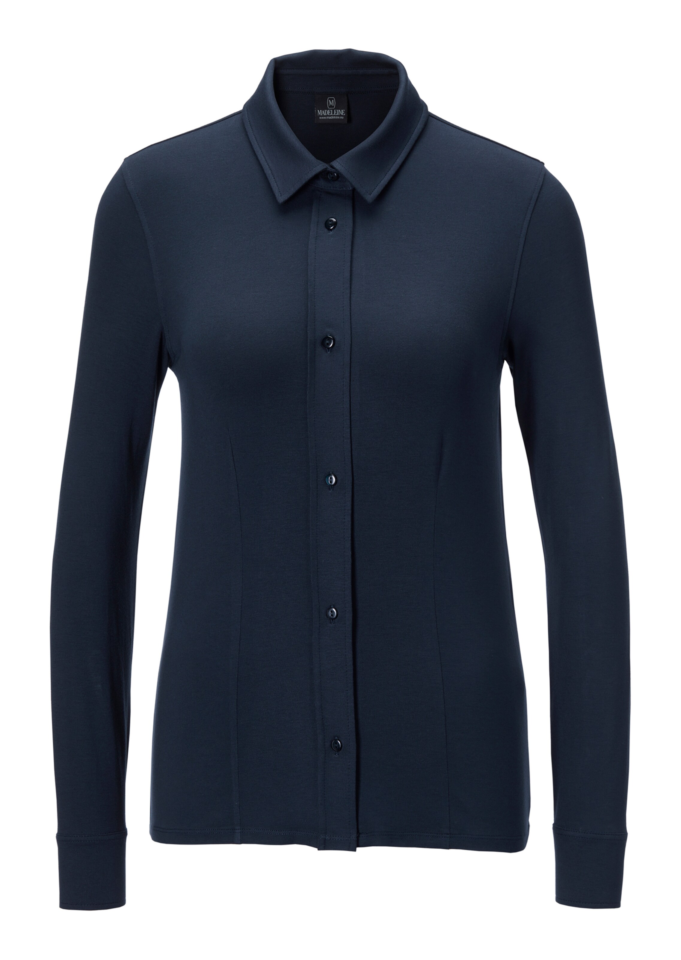 Blouse shirt in stretch fabric