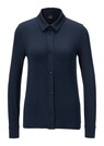Blouse shirt in stretch fabric thumbnail 1