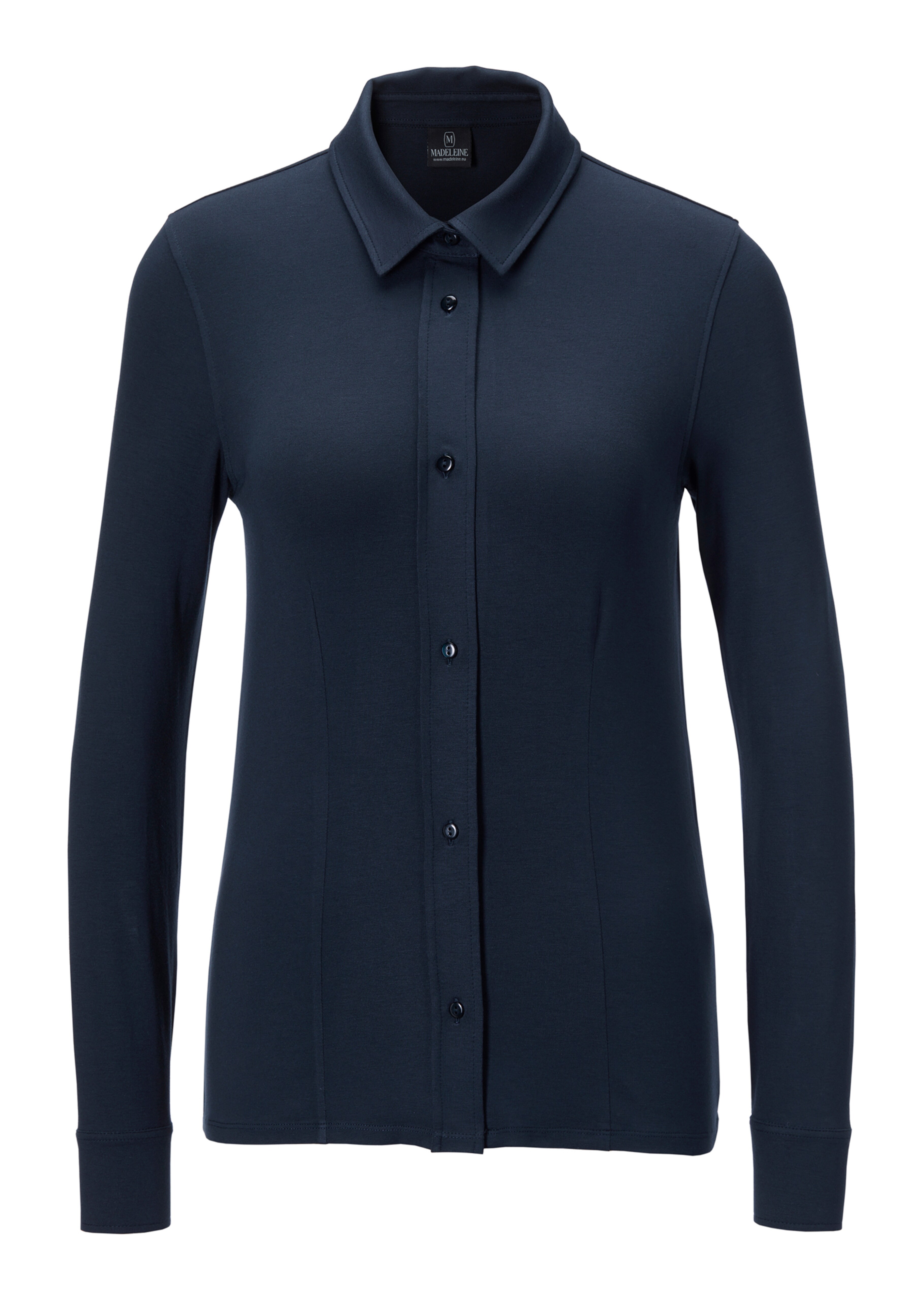 Blouse shirt in stretch fabric