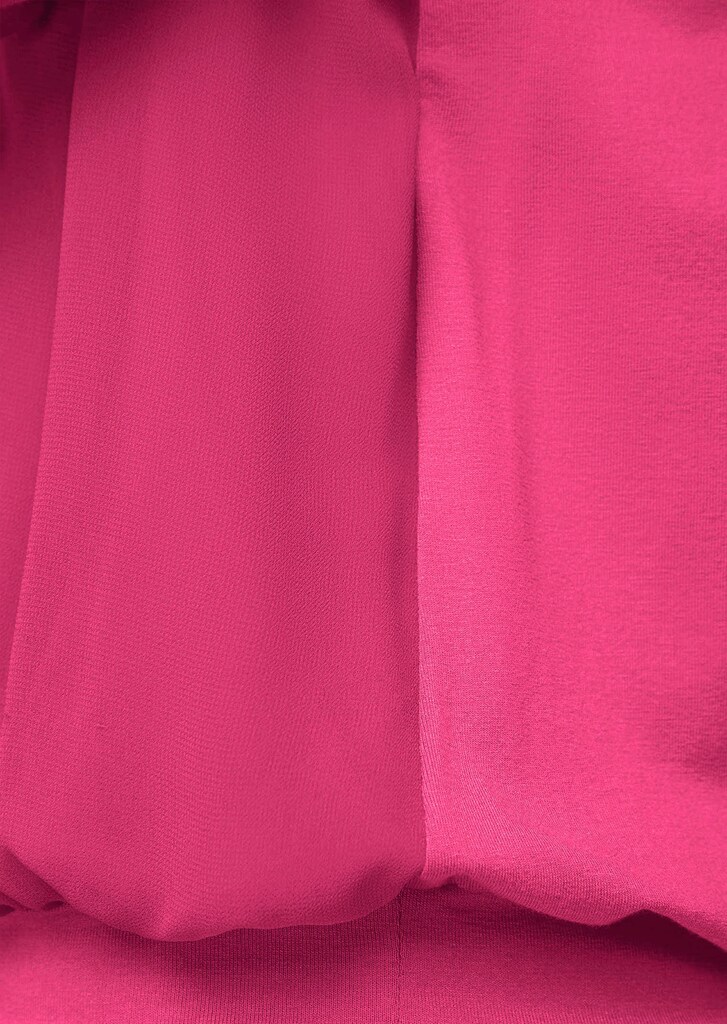 Verzorgd shirt in elegante blouselook