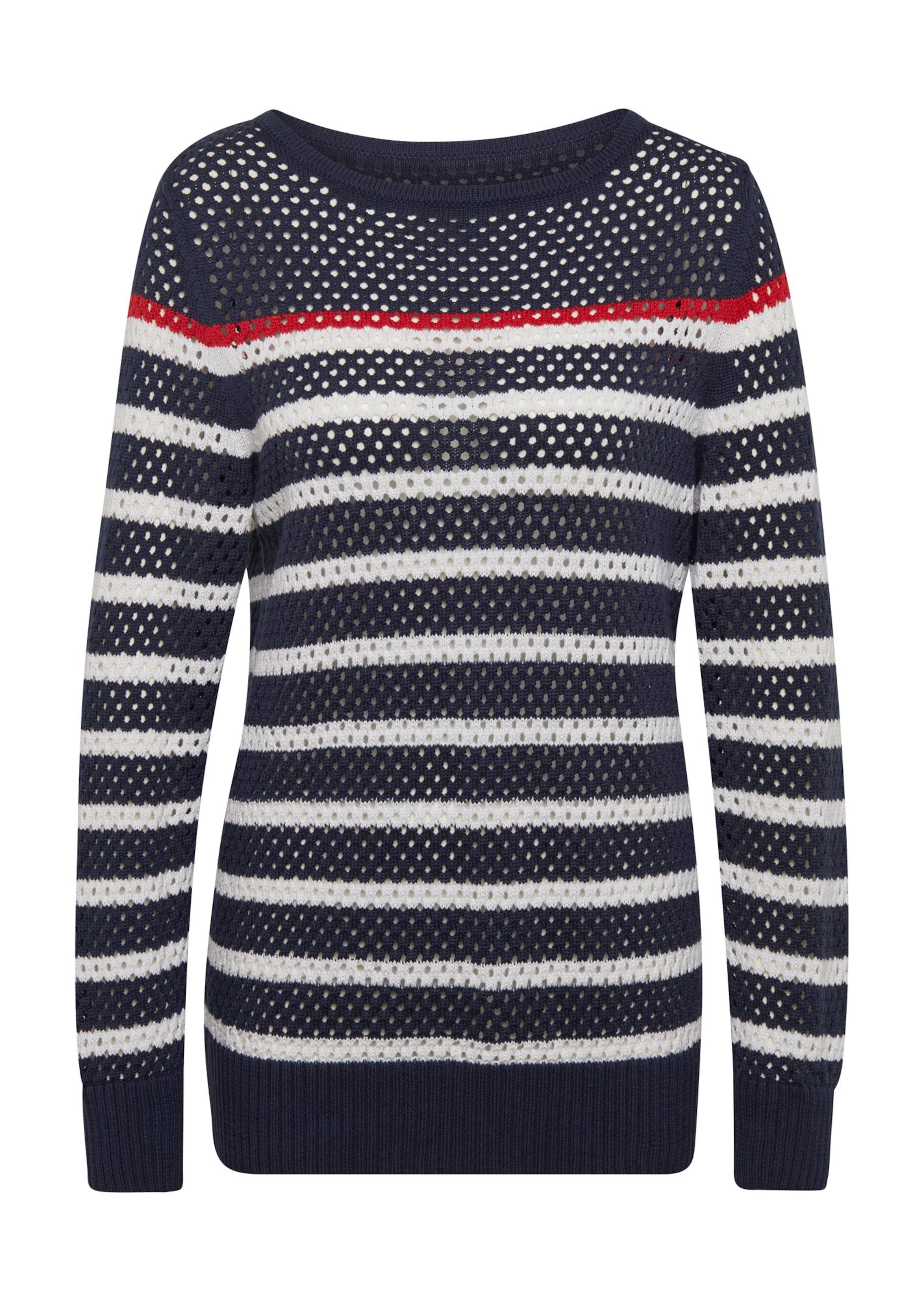 Pull rayé léger avec un bel effet contrastant