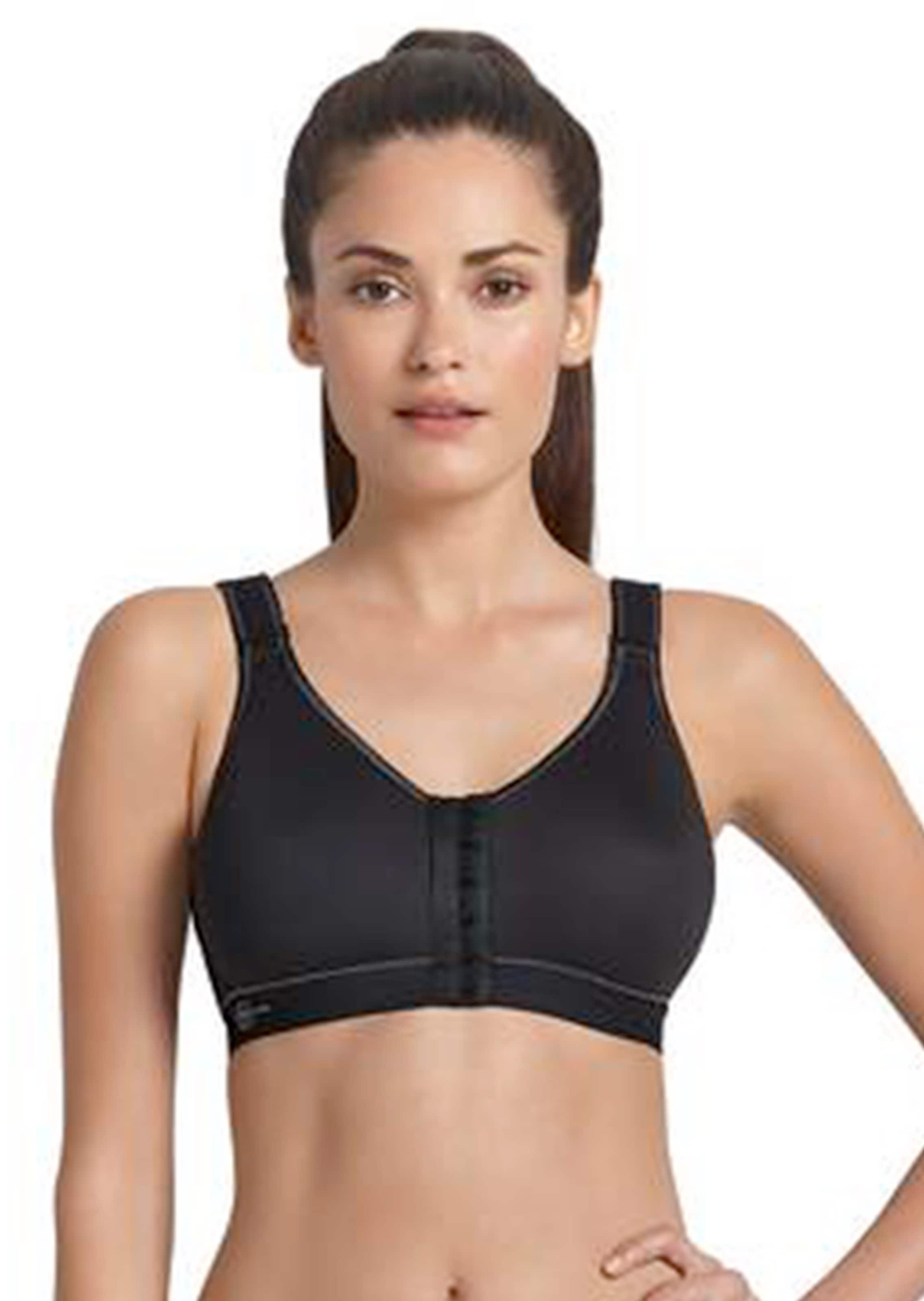 Soutien-gorge de sport avec fermeture à l'avant