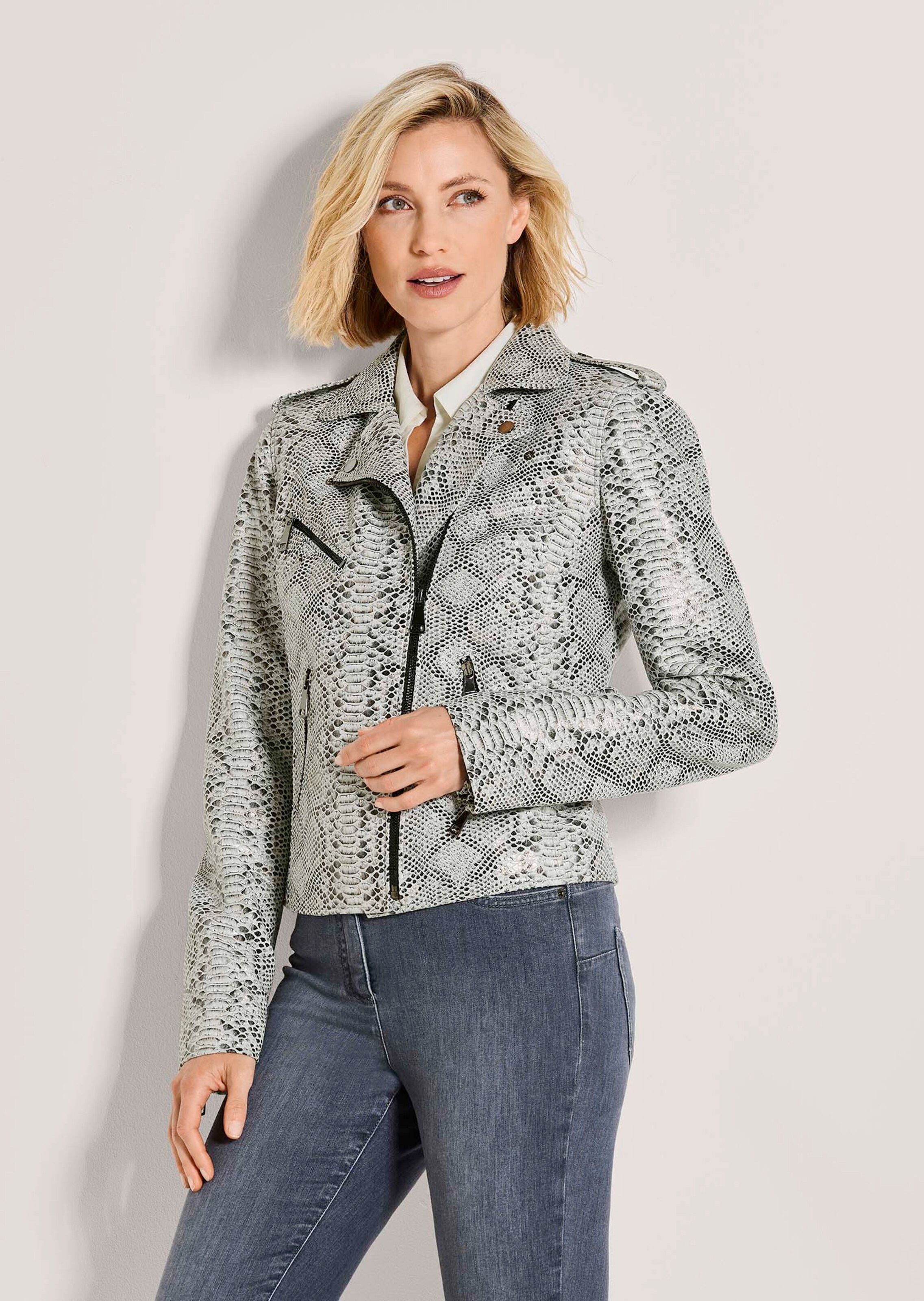 Lederjacke