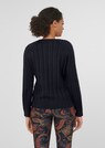 Knitted jumper with cable pattern thumbnail 3