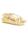 Riemchen-Sandalette mit Keilabsatz thumbnail 1