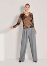 Kaschmir-Pullover mit Allover-Print thumbnail 2