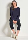 Figurschmeichelnder Pullover aus reiner Baumwolle thumbnail 7