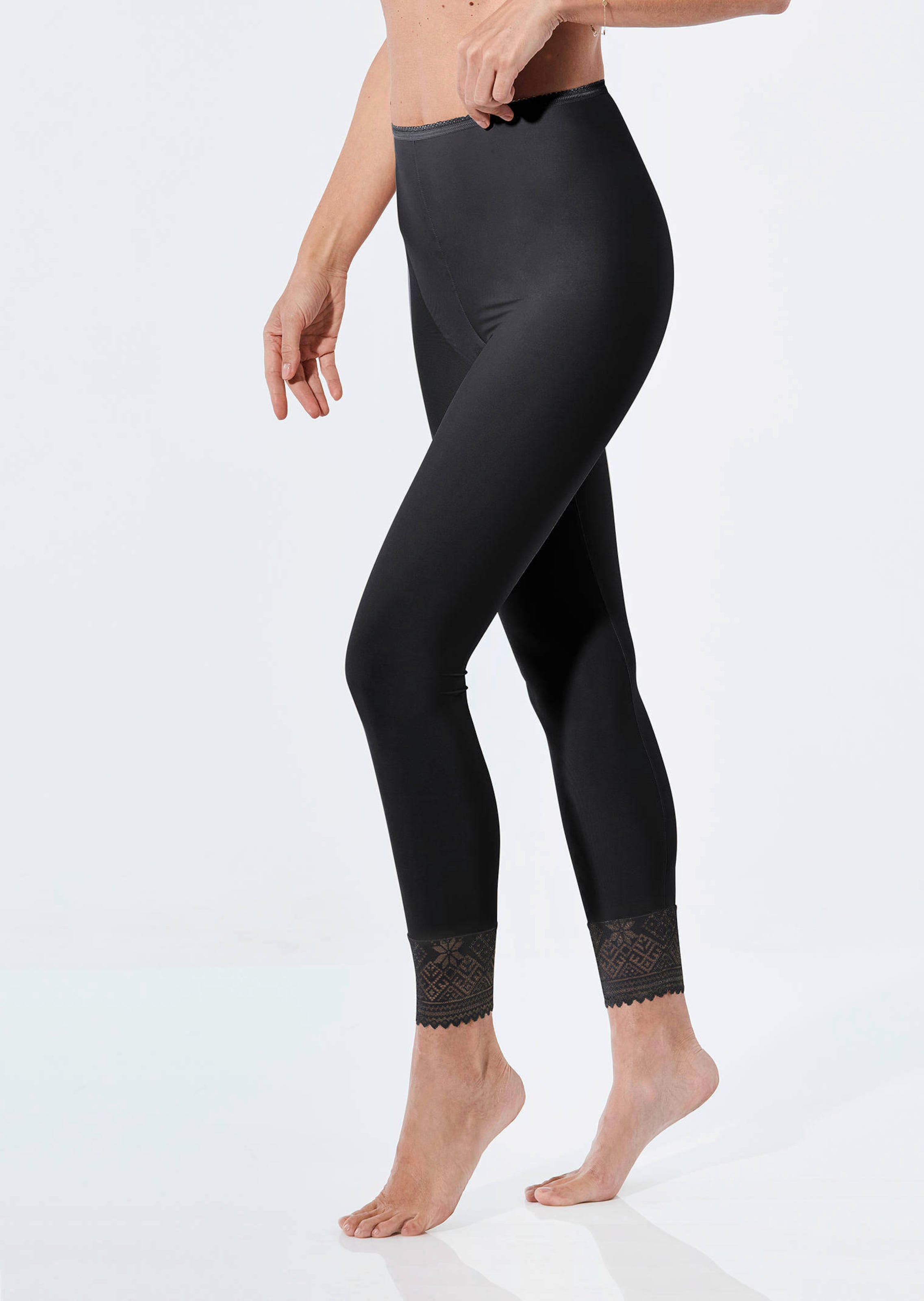 Legging rafra chissant avec dentelle atelier GOLDNER