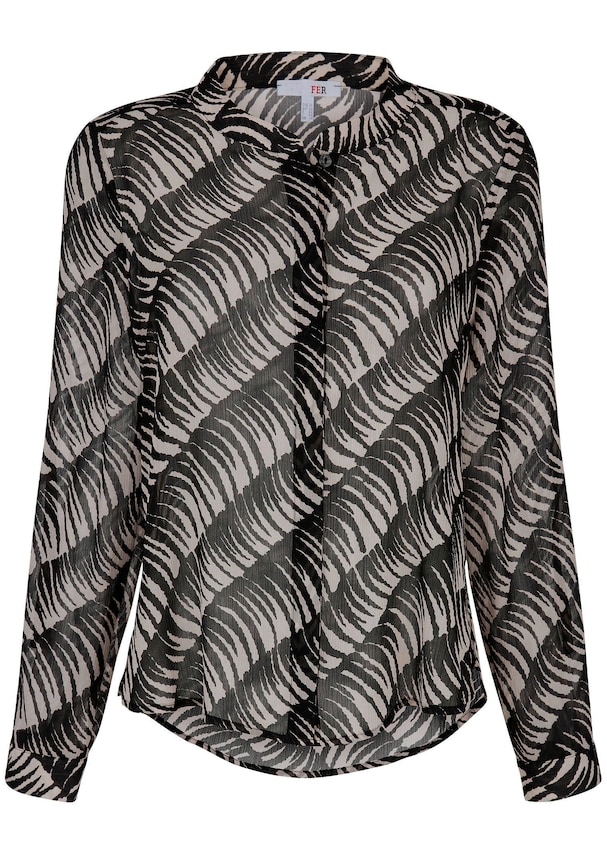 Bluse in transparenter Qualität 5