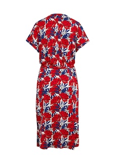 Elastisches Jerseykleid mit modischem Druck thumbnail 3