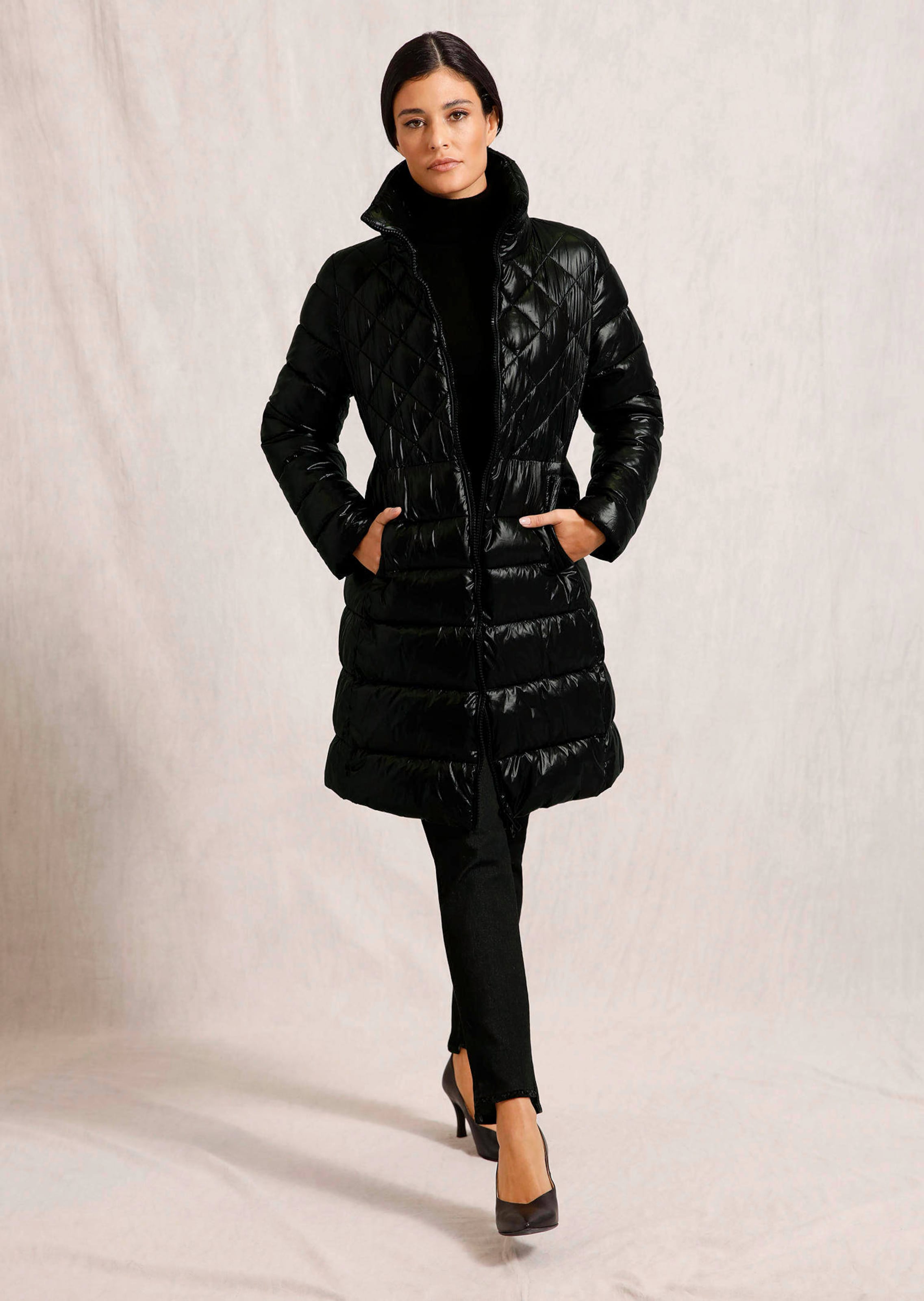 Damen Mantel Emp Mantel Schwarz Emp Schwarzer Mantel Damen Mit