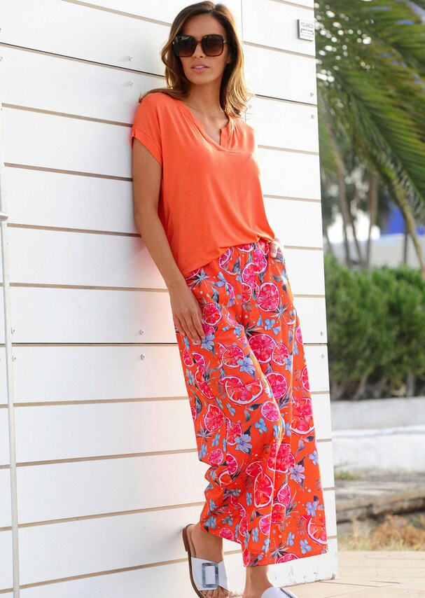 Hose in sommerlichem Muster-Mix 3
