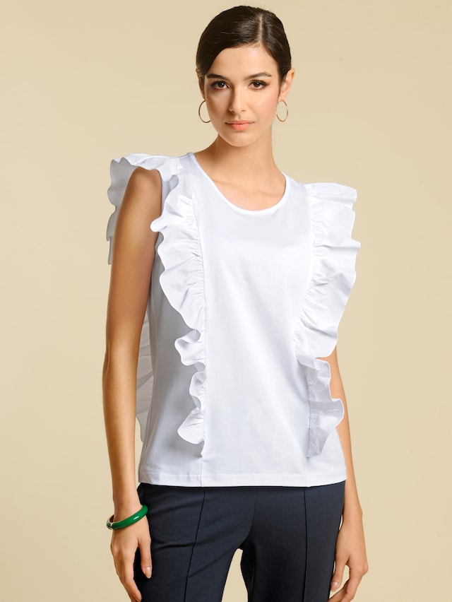 Shirt mit Volant 1