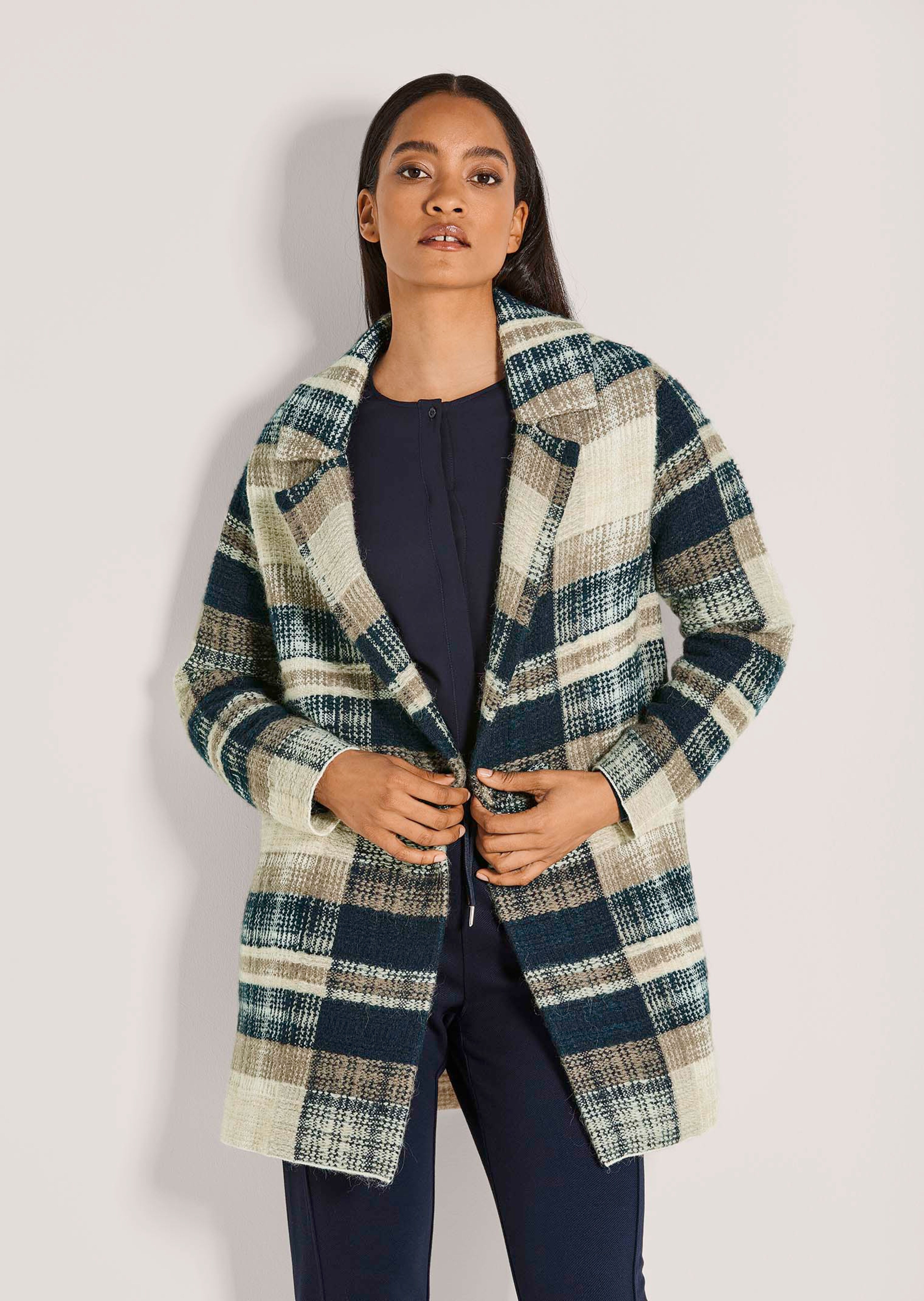 Manteau en maille