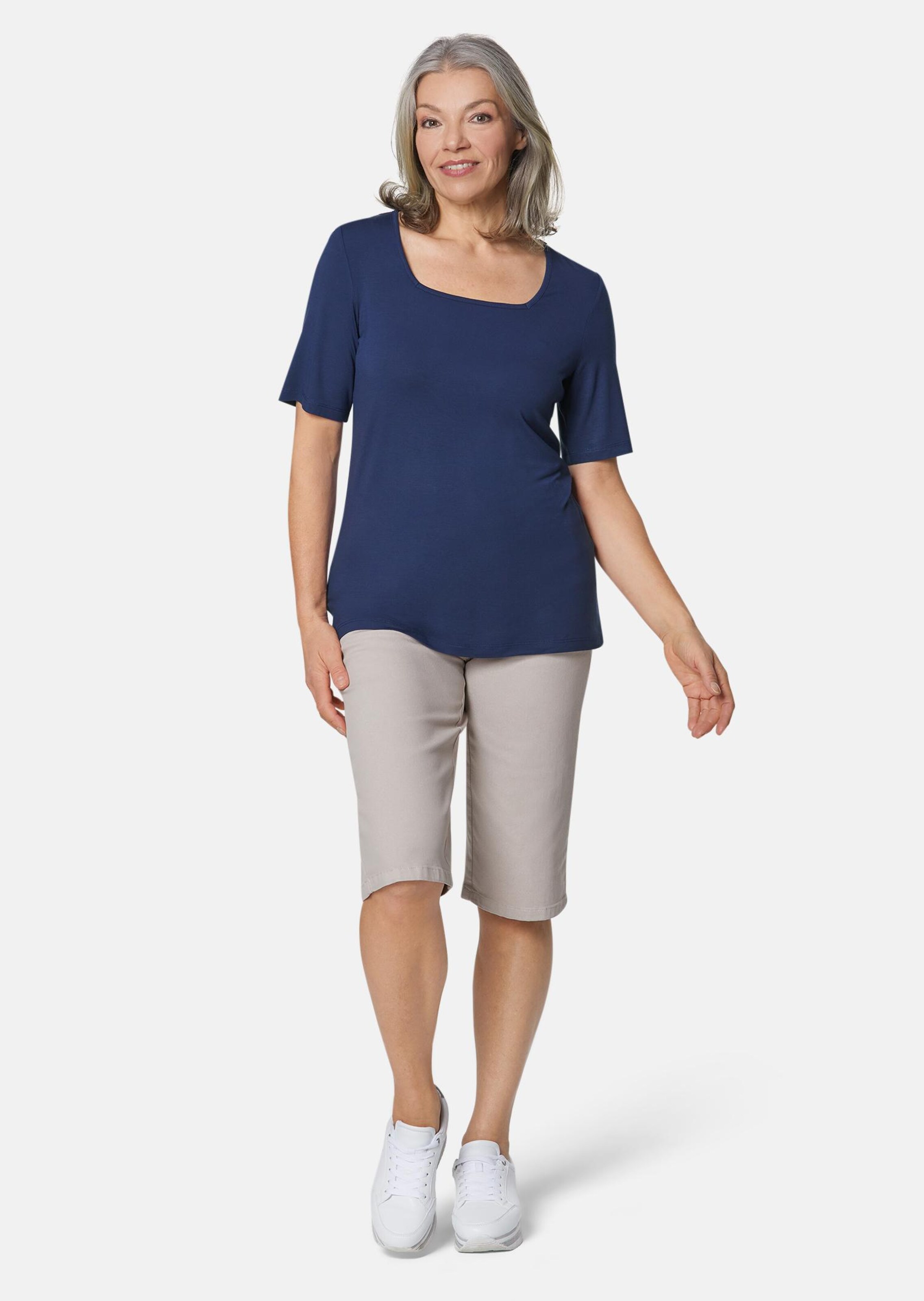 Le T-shirt - marine - Gr. 46 de Goldner Fashion