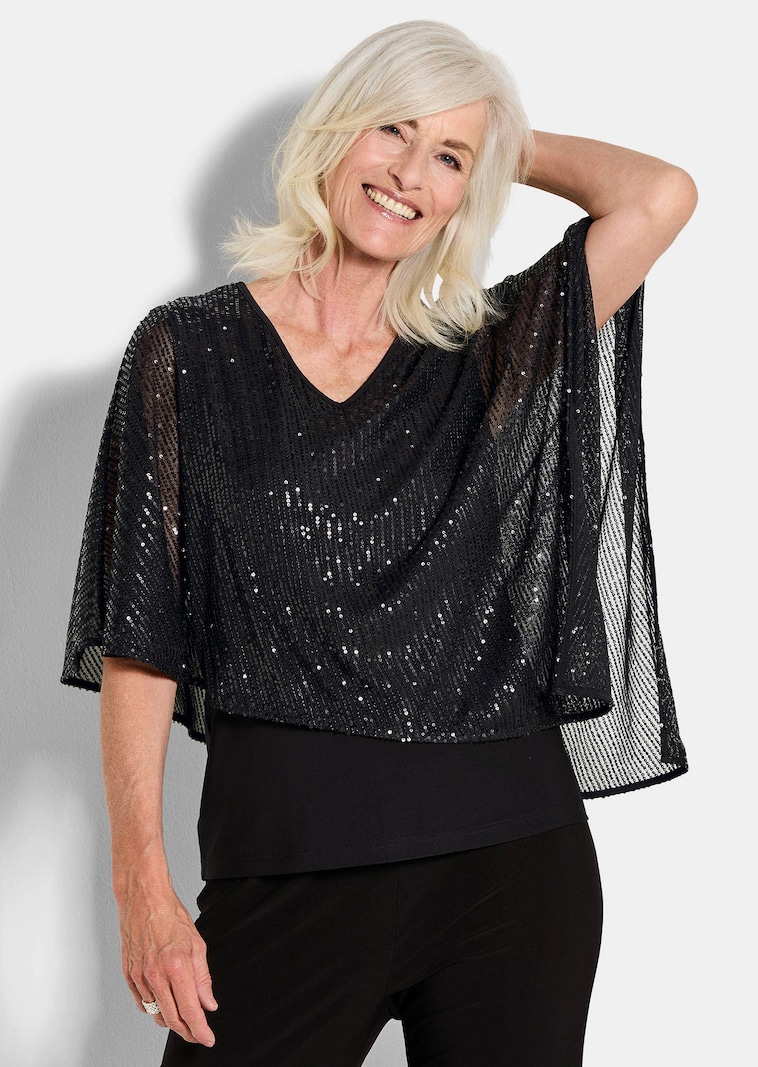 Shirt mit Pailletten