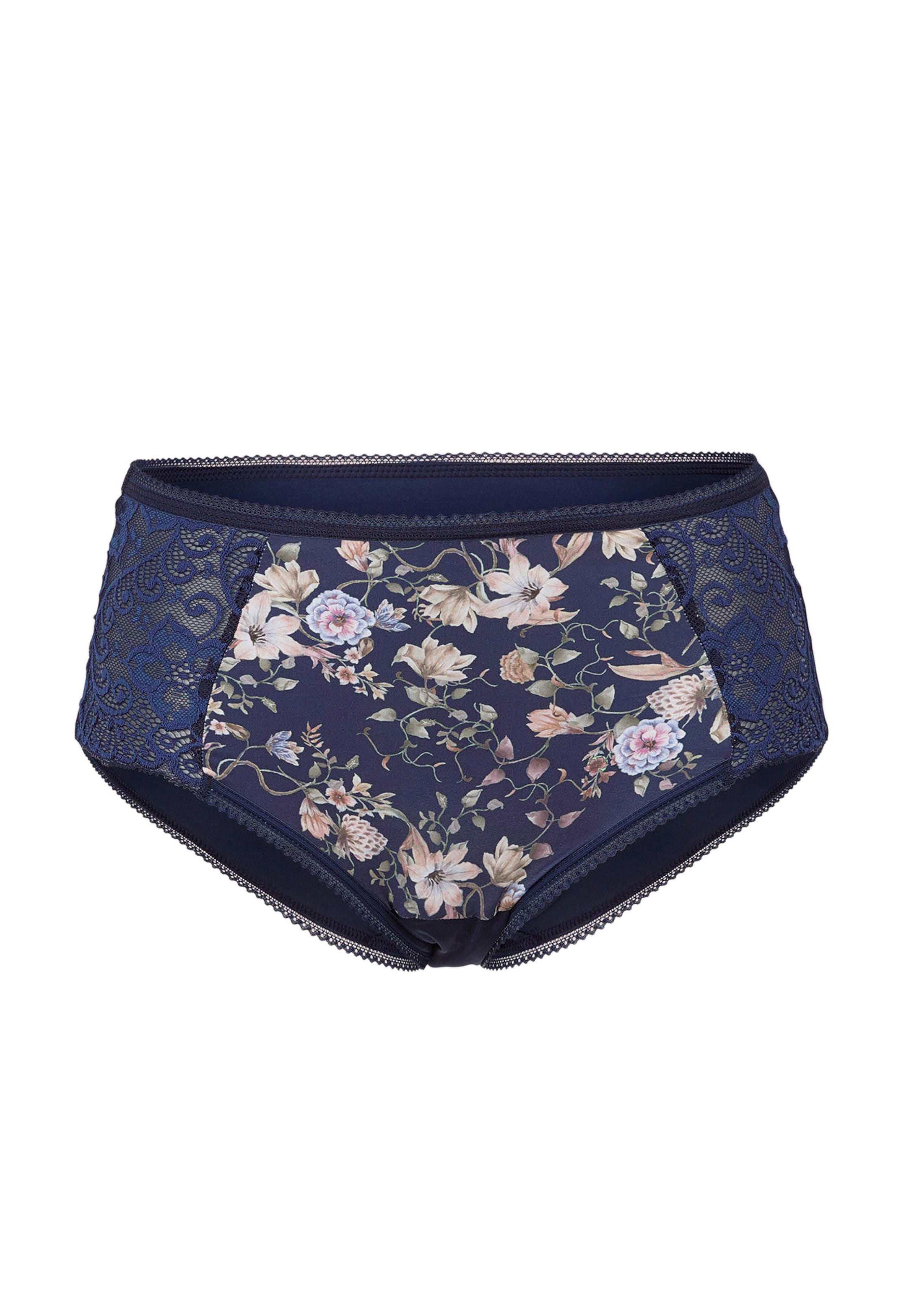 Soutien-gorge à motif fleuri avec dentelle