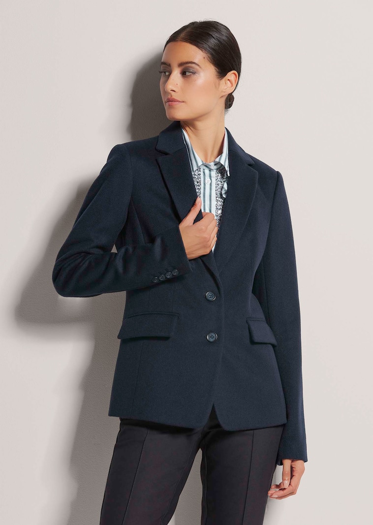 Blazer aus reiner Wolle