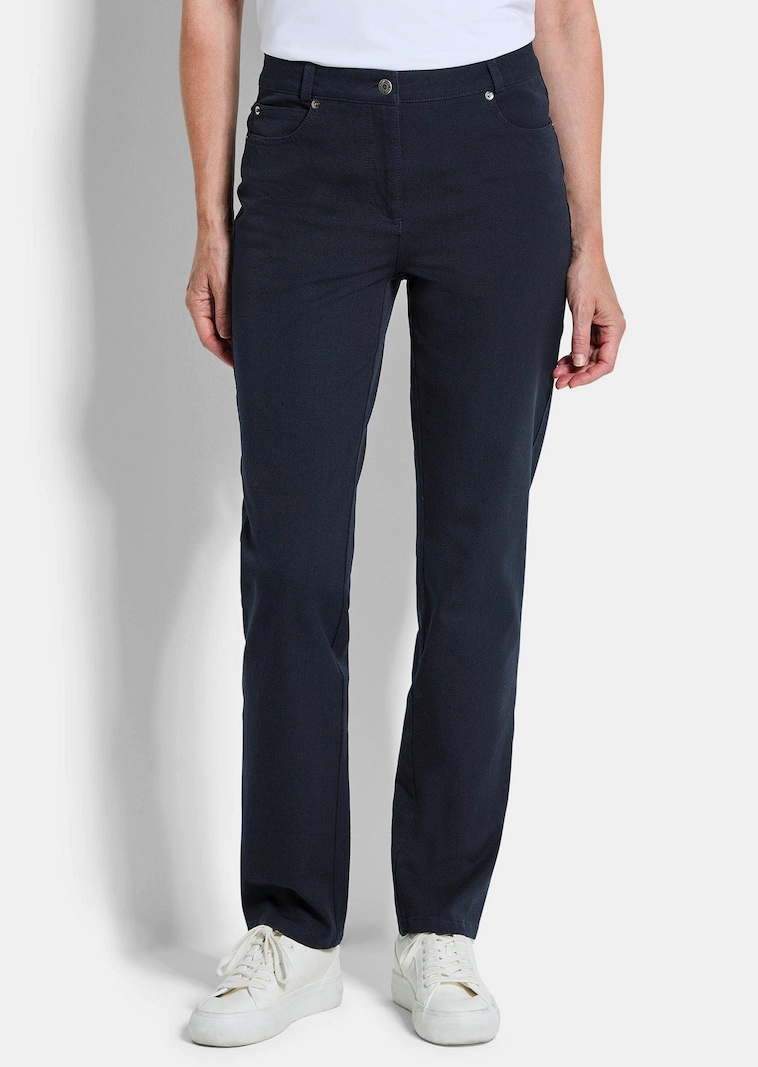 Schmale Jeans LOUISA mit Glitzersteinchen