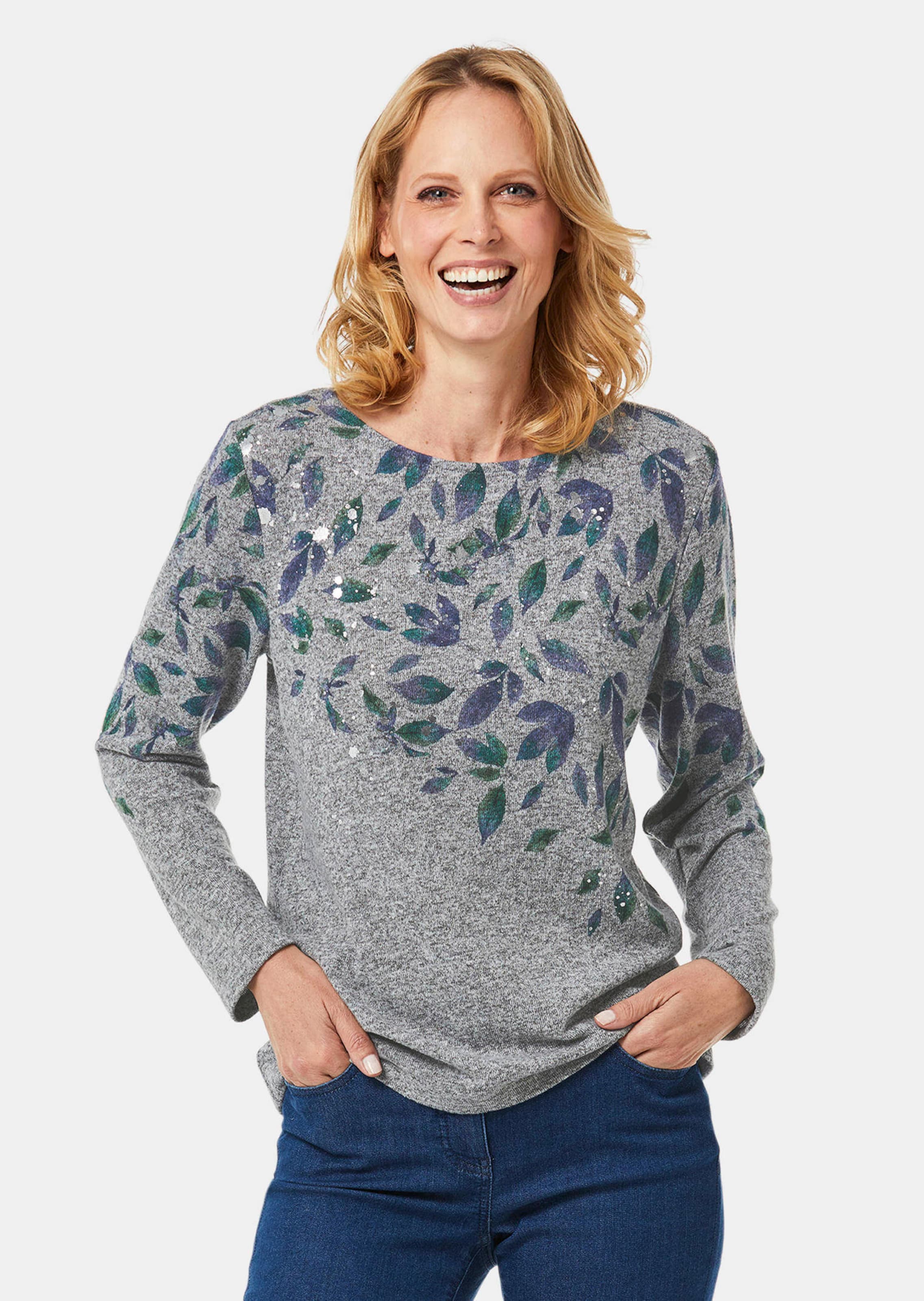 Pullover met bloemenprint
