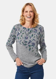 Pullover met bloemenprint thumbnail 1