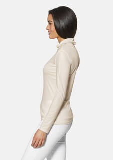 Tailored turtleneck shirt with long sleeves thumbnail 4