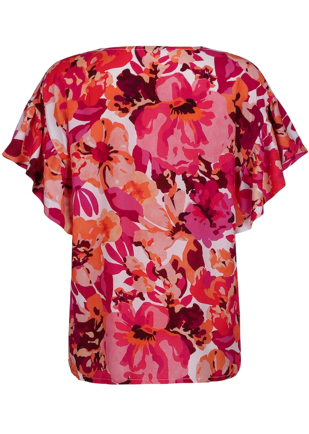 Bluse mit Volant am Ärmel 6