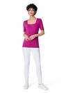 Double pack of t-shirts made from sustainable LENZING™ ECOVERO™ viscose fibers thumbnail 2
