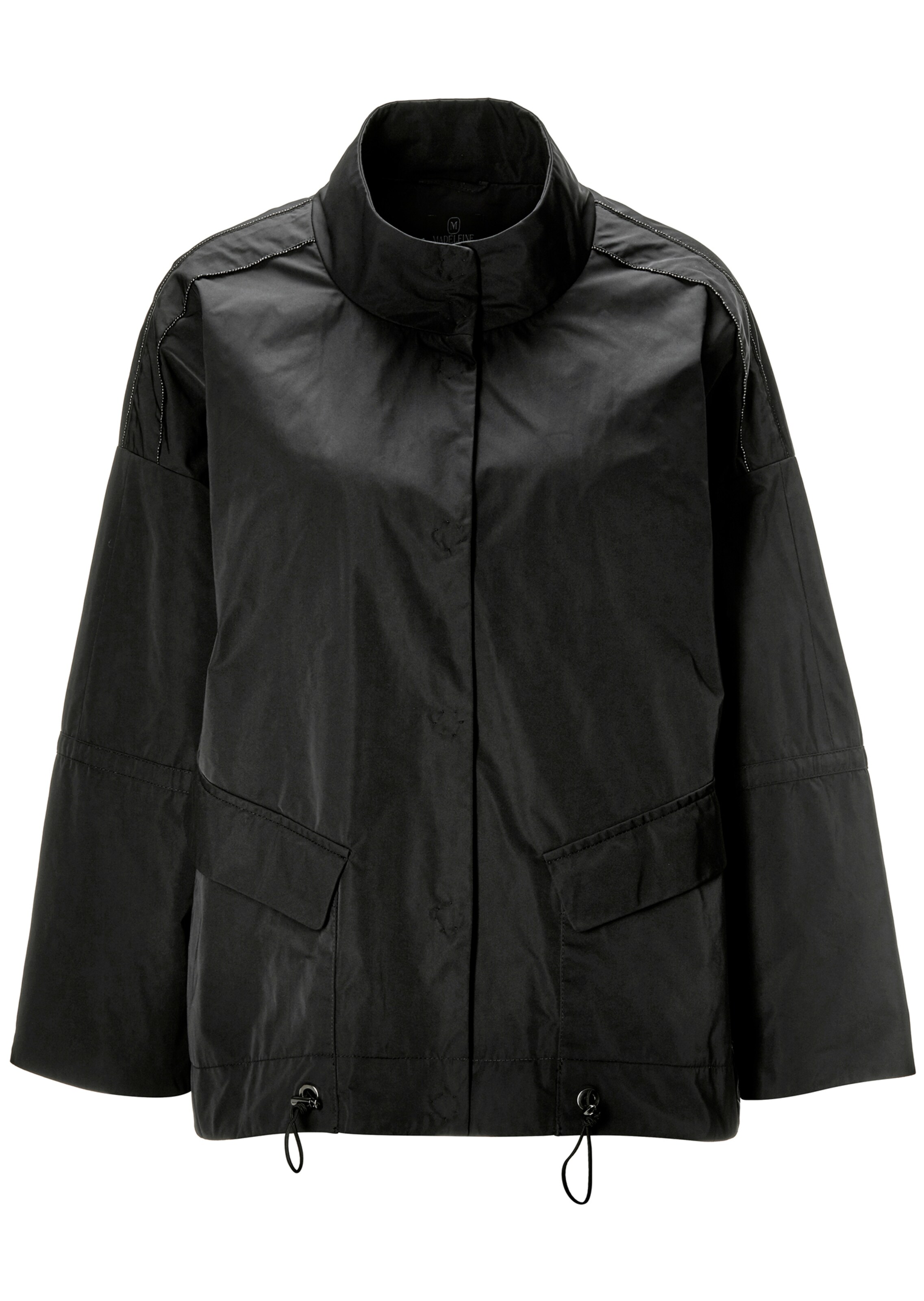 Oversize-Jacke mit modischen Details