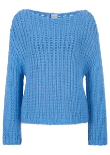 Grobstrick-Pullover im Boxy-Style thumbnail 6