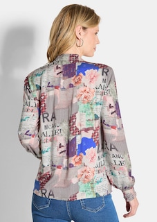 Gedessineerde blouse thumbnail 3