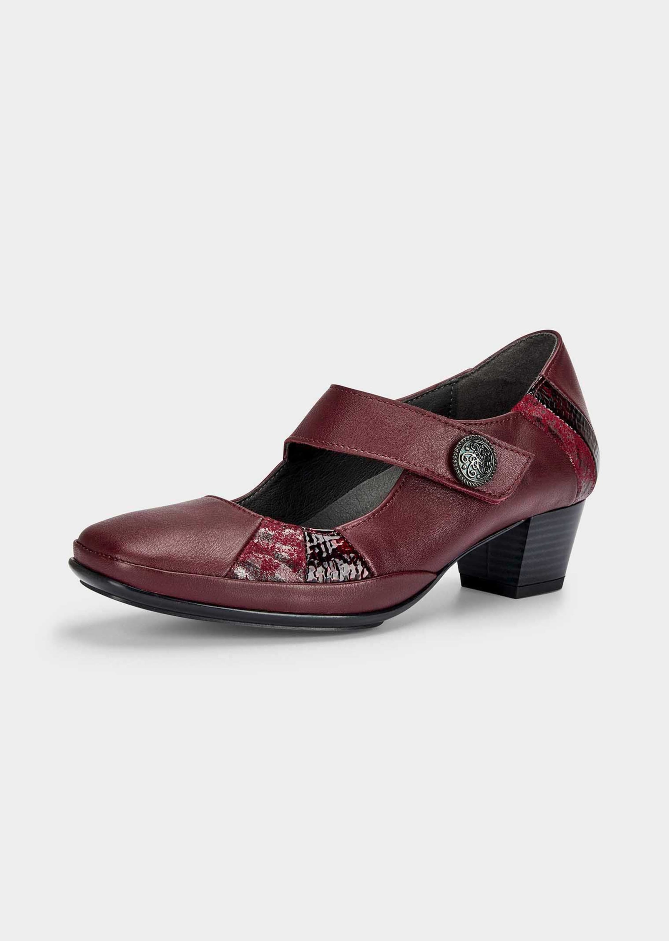 Pumps met klittenbandsluiting