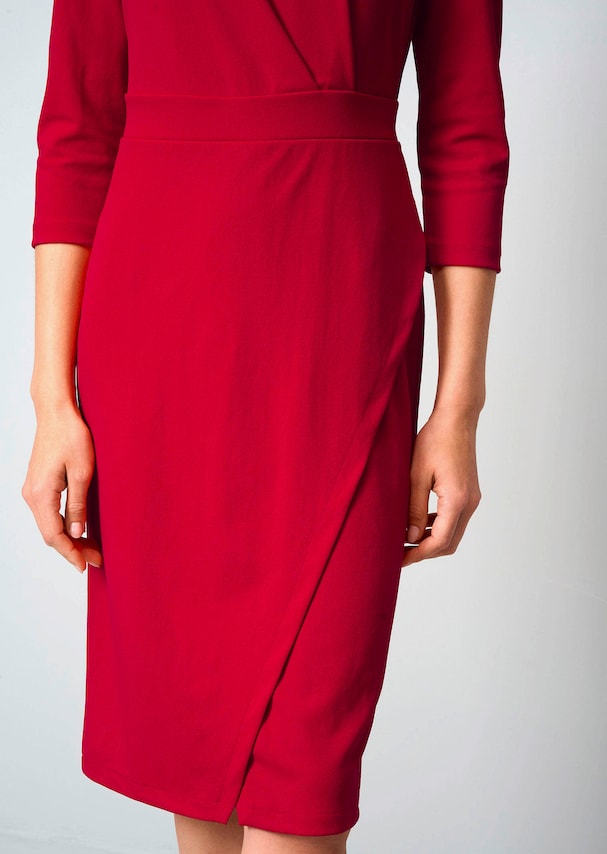 Jerseykleid mit Gehschlitz 4