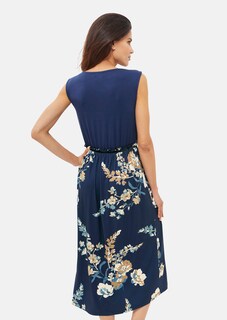 Nachtkleid mit zarter Spitze und Floralprint thumbnail 3