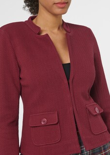 Blazer mit Stehkragen in Cropped Form thumbnail 5