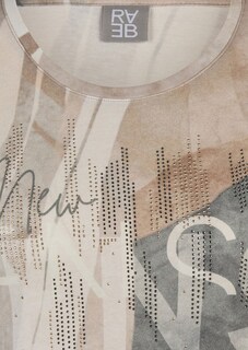 T-shirt avec imprimé calligraphié scintillant thumbnail 2