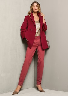 Manteau double face. Pure laine thumbnail 7