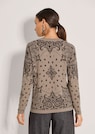 Kaschmir-Pullover mit Paisley-Muster thumbnail 3
