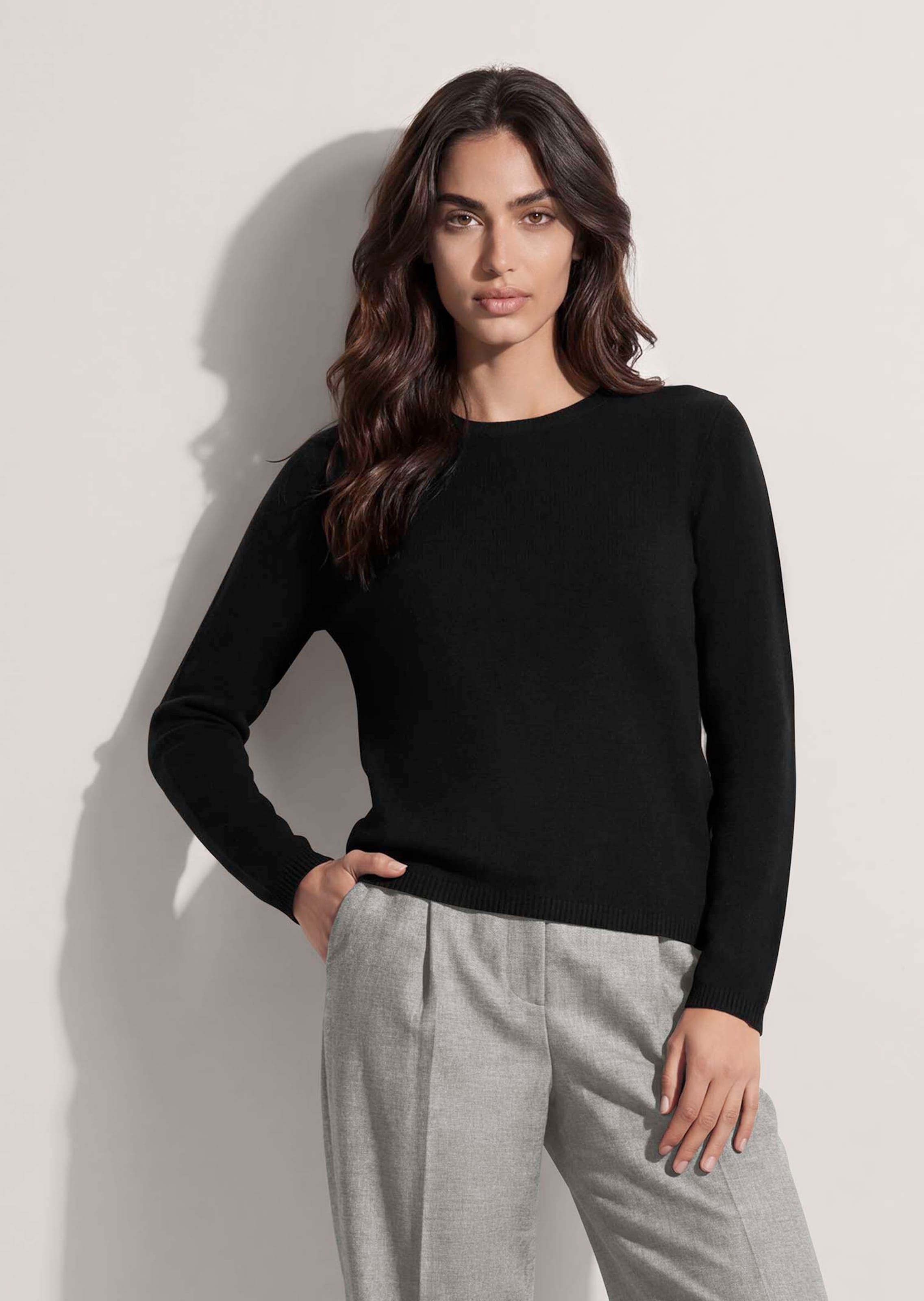 Trui met ronde hals, van Good Cashmere