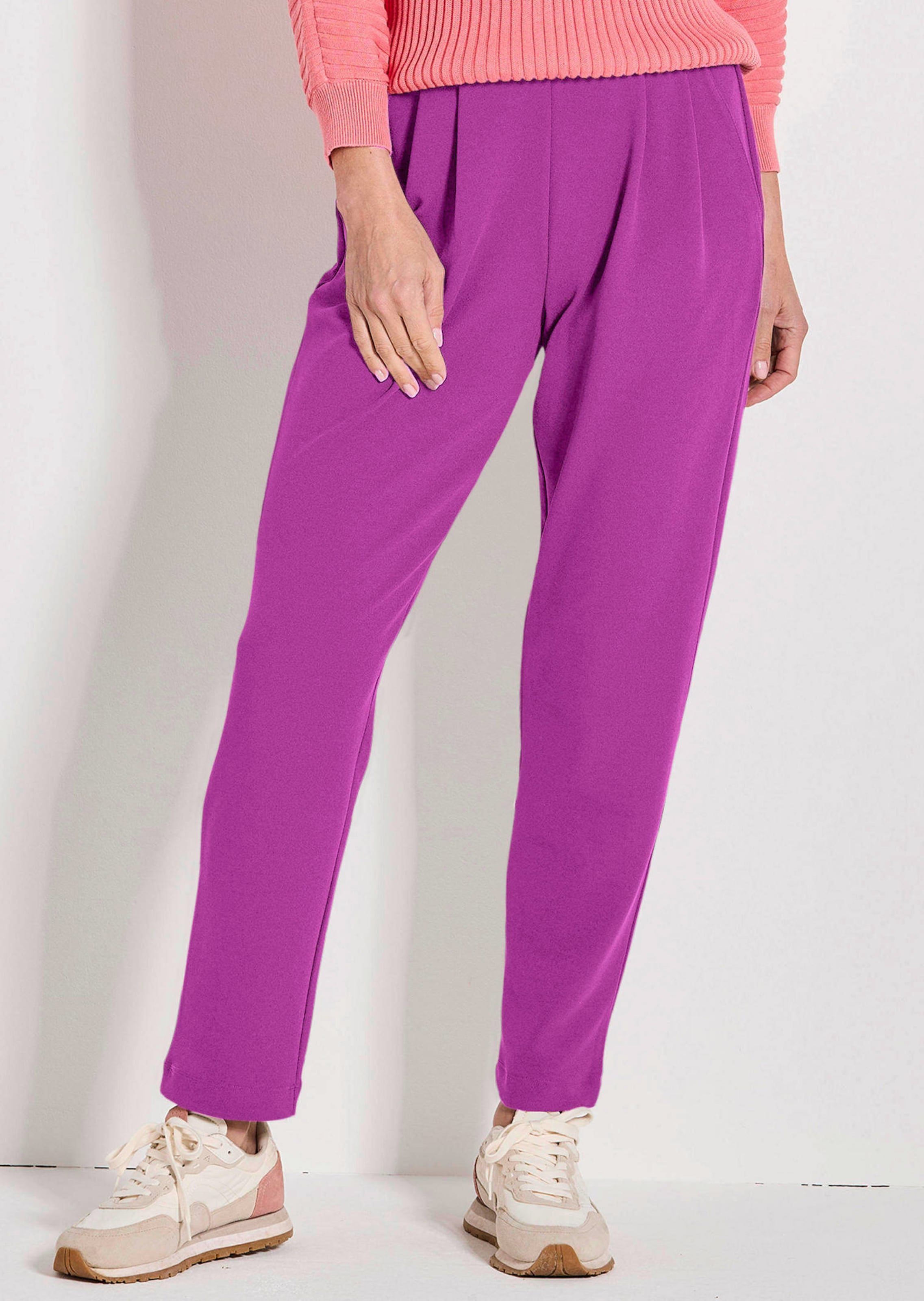 Knitterarme Hose SARA in gepflegter und elastischer Ware
