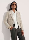 Blazer en tweed structuré thumbnail 4
