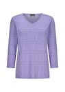 Leichter Strickpullover mit Ajourmuster thumbnail 6