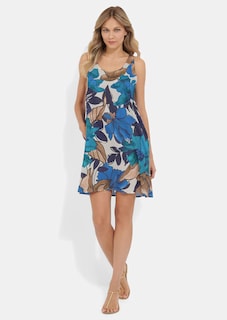 Robe de loisirs sans manches en pure viscose thumbnail 1