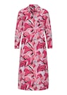 Hemdblusenkleid mit Blätterprint thumbnail 6