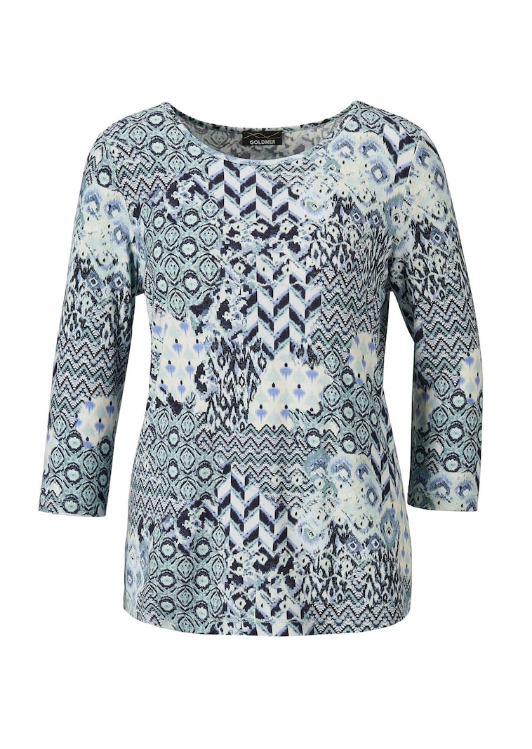 Shirt mit Allover-Muster