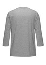 Pepita-Blusenshirt mit feinem Bindeband am Ausschnitt thumbnail 3