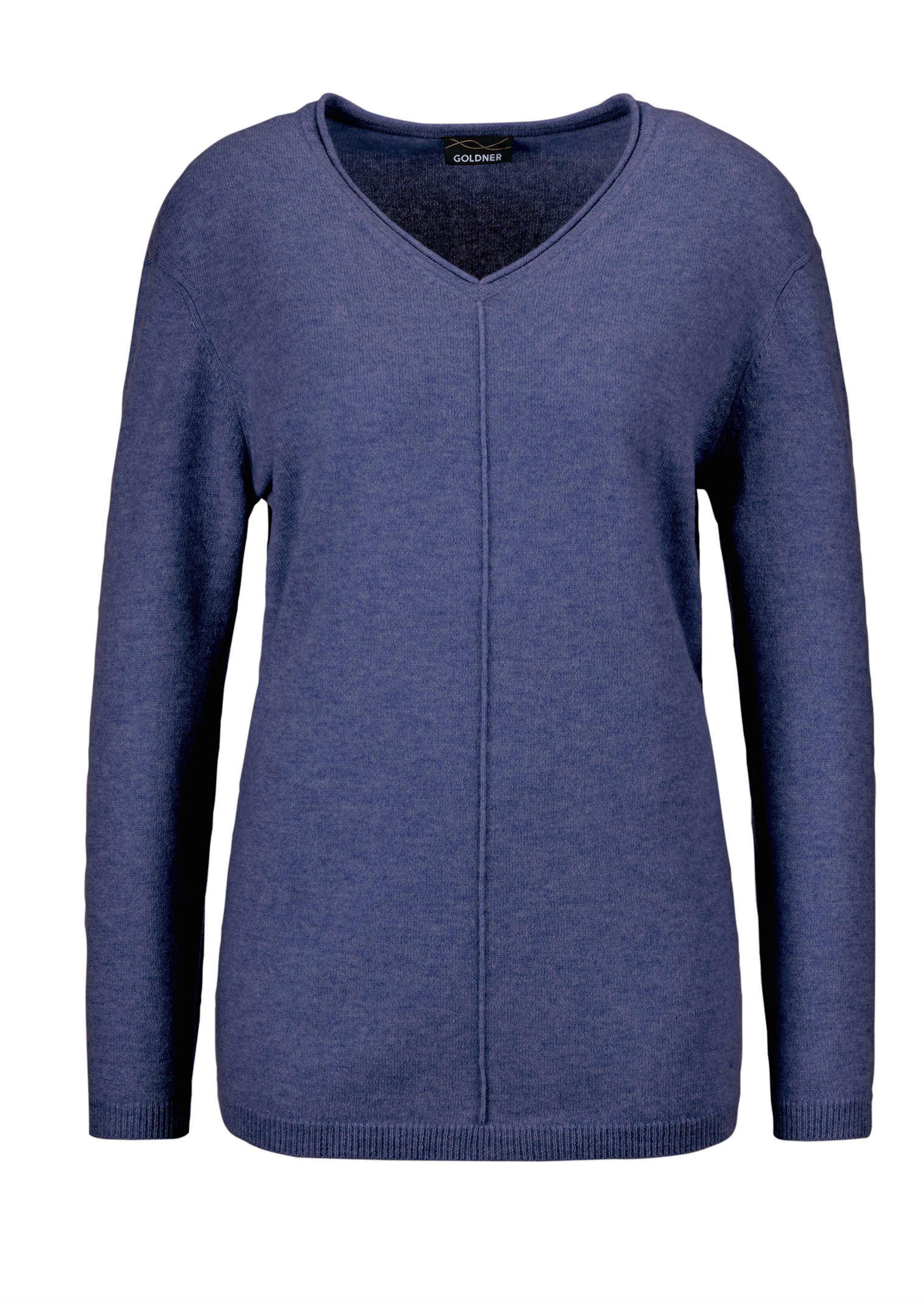 V-päänteinen kashmirneule