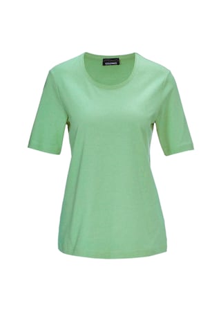 mintgrün Basic T-Shirt aus reiner Baumwolle