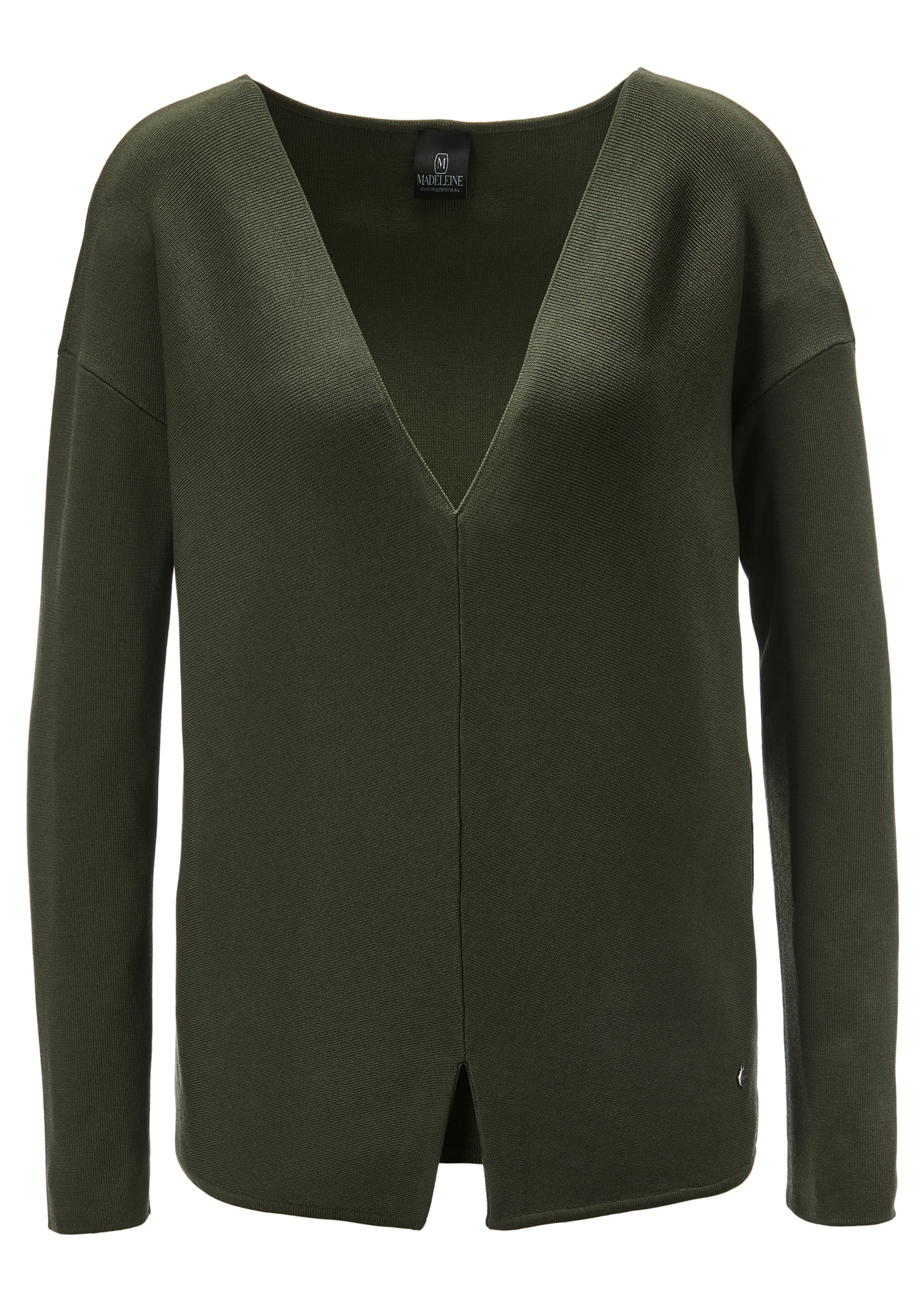 Pull en tricot avec encolure en V