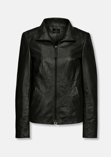 Lederjacke aus Nappa mit Crash-Struktur thumbnail 6